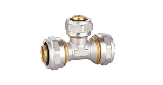 PEX-AI-PEX ข้อต่อทองเหลือง PF5006 ขั้วต่อทีเท่ากับทองเหลือง