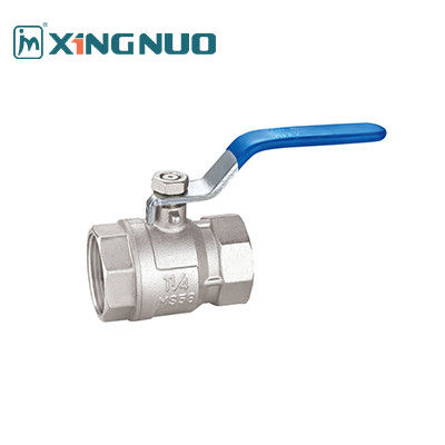 นิเคิล Plating ทองแดงลูกวาล์ว 100% การทดสอบการรั่ว CNC สําหรับน้ําหรืออากาศปริมาณปกติ