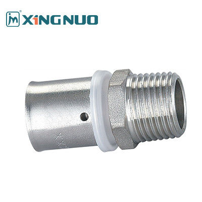 PEX Press Fitting 16-32mm PN25 PEX Pipe Fittings ผู้ผลิตอาชีพ ผู้ชาย